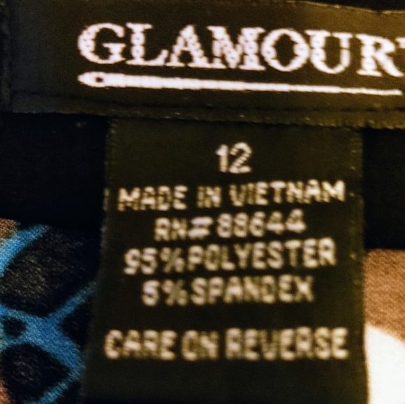 Beautiful Glamour Multicolor Maxi Dress. - Picture 7 of 8